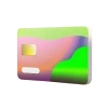 Dinero MX 29 ilustracion de credit card 3d sin tantos colores