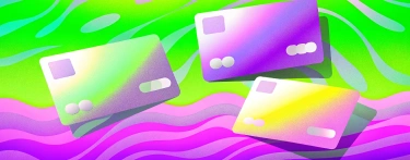 Dinero MX 45 tarjetas de credito flotando fondo minimalista 1