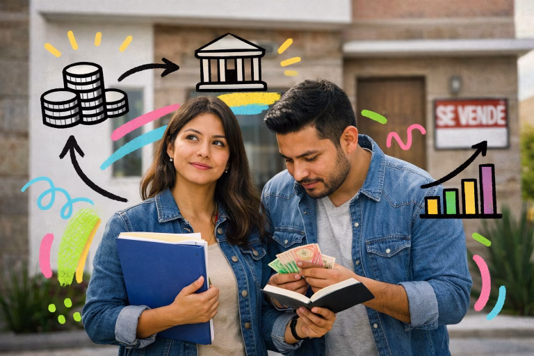 ¿Cuánto debes dar de enganche para comprar casa en México?