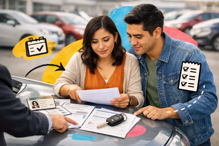 Requisitos y documentos para tramitar un crédito automotriz en México