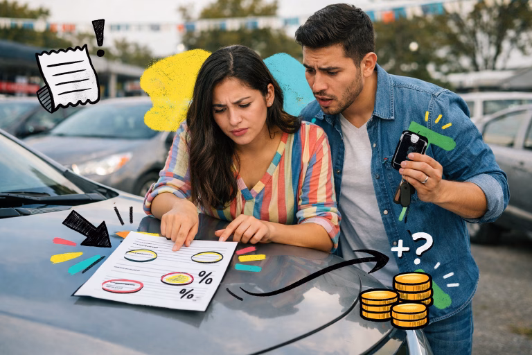 Qué comisiones y gastos extra cobra un crédito automotriz en México